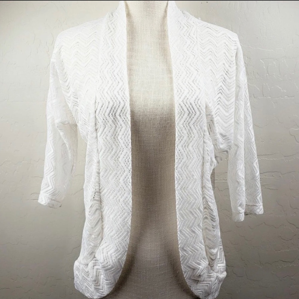 Rue21 🤍 Lightweight White Summer Cardigan